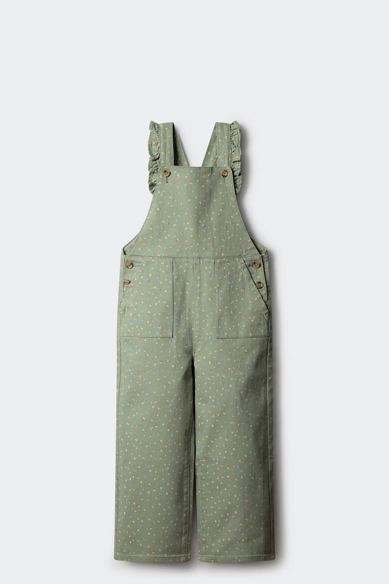 Springfield Kids Jardineira longa de bolinhas para meninas