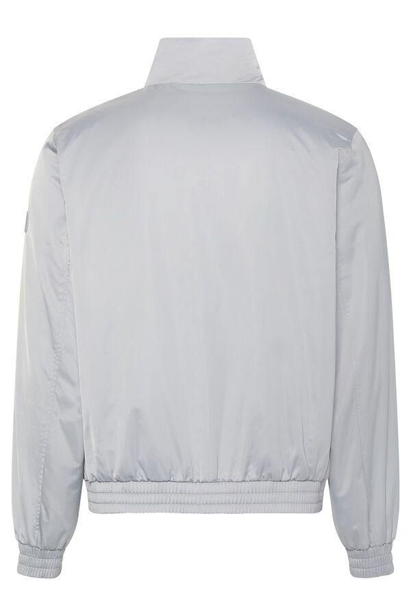 CK Jeans Chaqueta Harrington de hombre gris