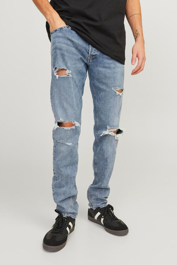 Jack & Jones Jeans slim fit desgaste azul