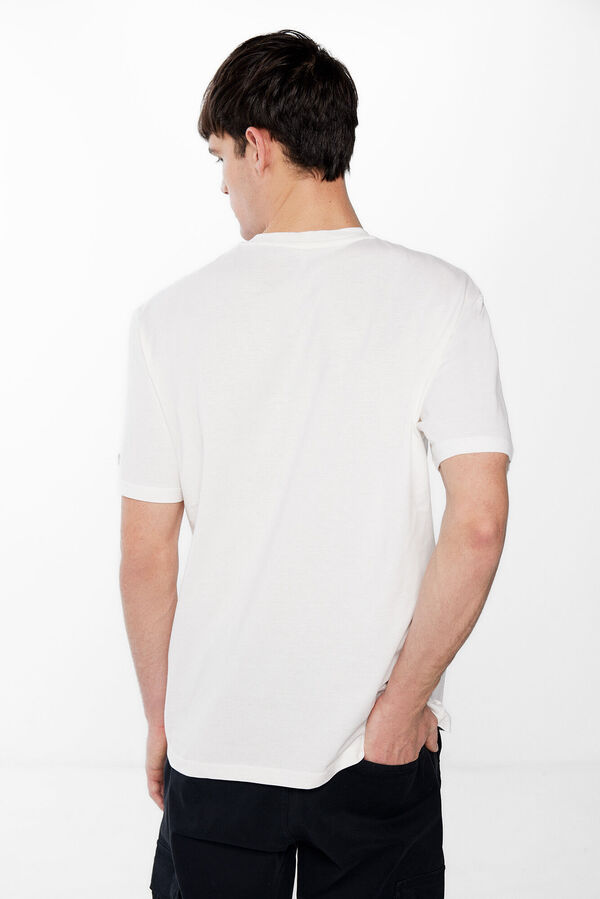 Springfield Camiseta Guns and Roses marfil