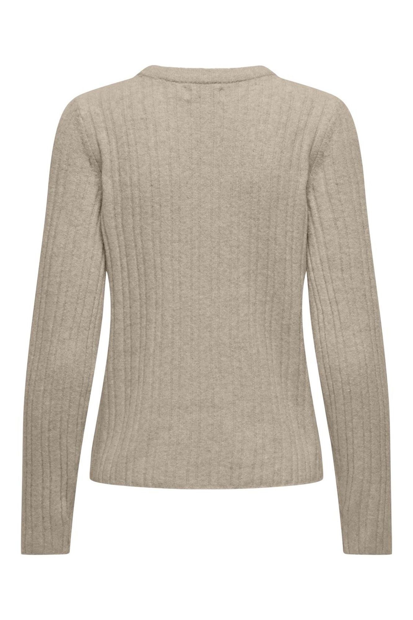 Only Camisola de malha canelada