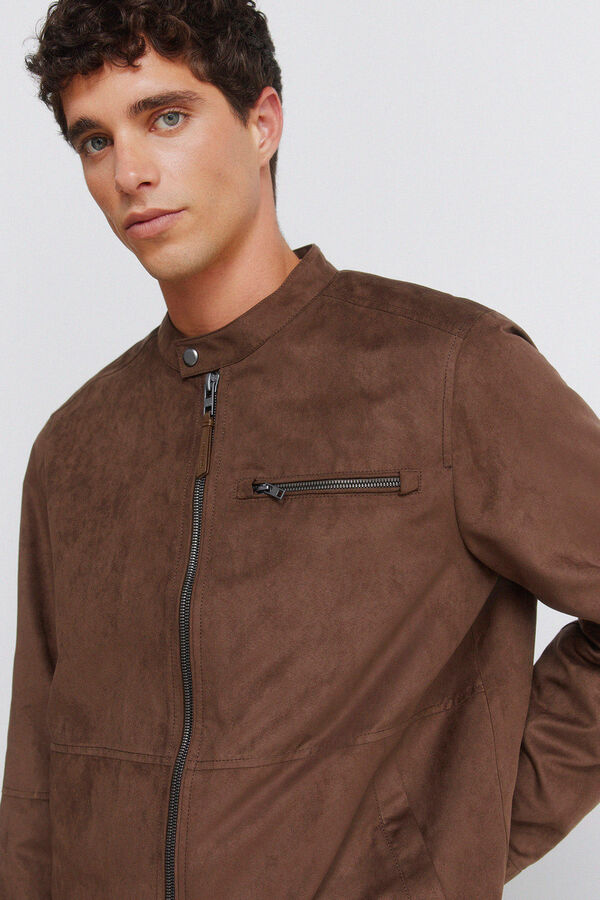 Springfield Blus&atilde;o efeito camur&ccedil;a cru