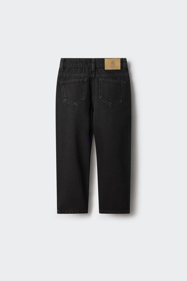 Springfield Kids Cal&ccedil;a denim de menino skatista preto