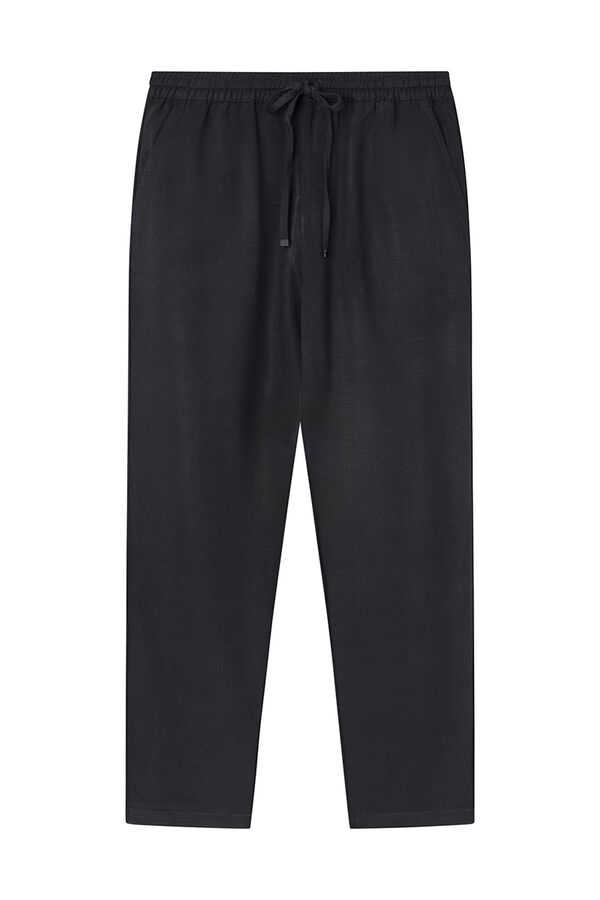 Springfield Cal&ccedil;a jogger fluido preto