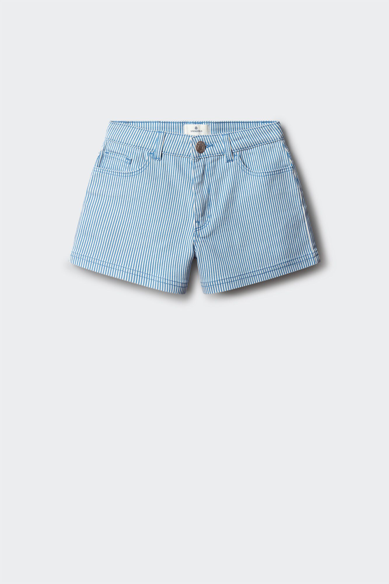 Springfield Kids Short rayas azules ni&ntilde;a