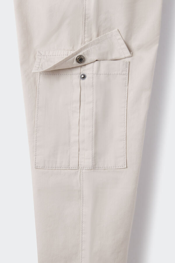 Springfield Kids Pantalon cargo ni&ntilde;o beige