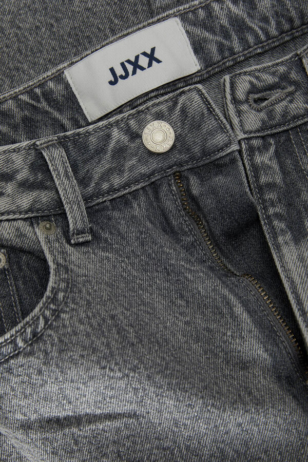 Jack & Jones Falda vaquera gris midi gris