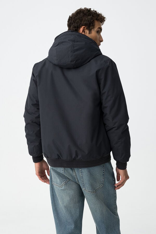 Tiffosi Abrigo Acolchado Resistente al Agua azul