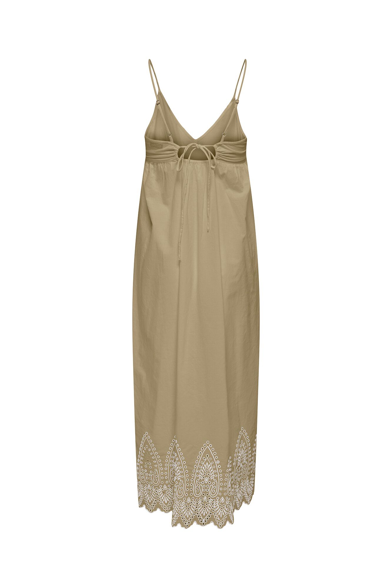 Only Vestido largo detalle bordados