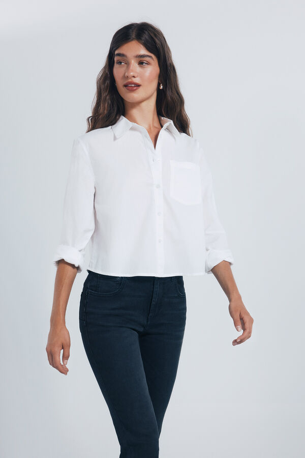 Springfield Jeans Push up negro