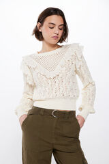 High Spirits Jersey Lyrical blanco