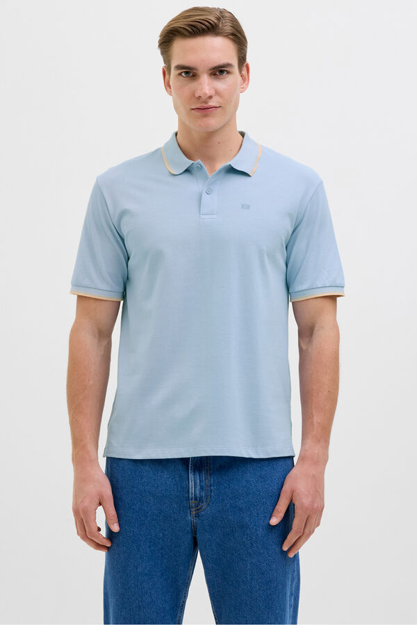JJ REBEL Polo regular fit azul