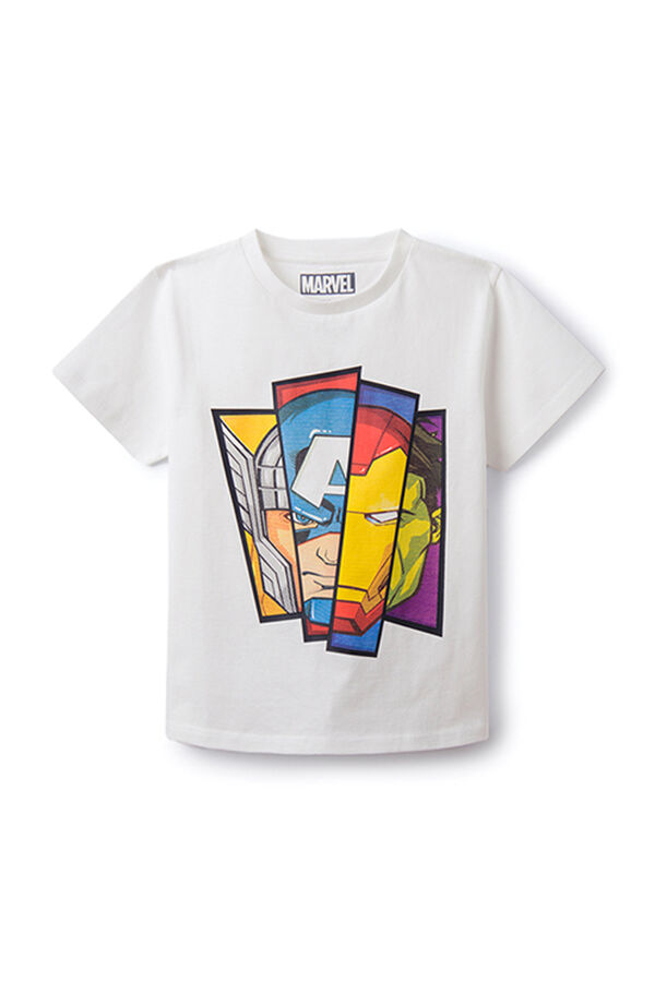 Springfield Kids T-shirt Avengers menino bege