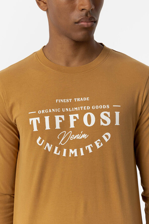 Tiffosi T-shirt tato suave com estampado floral vison