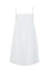 Pieces Vestido curto branco