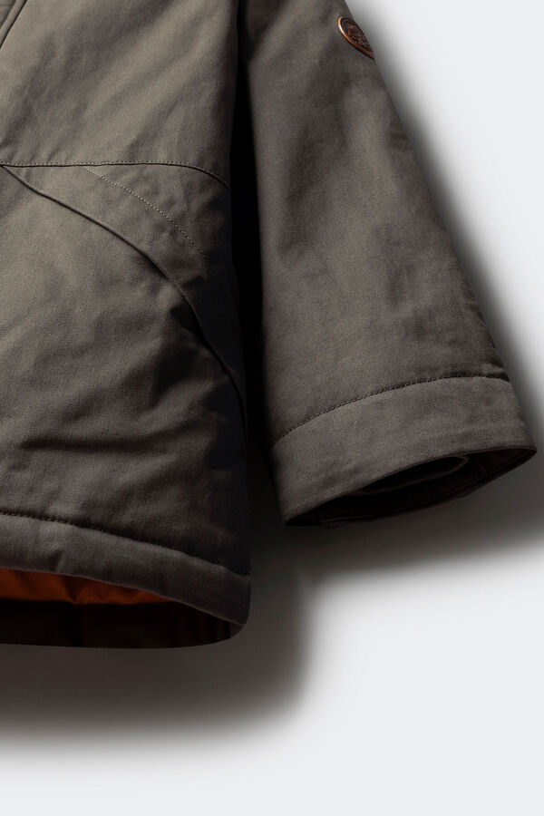 Springfield Kids Parka gris ni&ntilde;o kaki