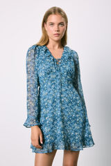 High Spirits Vestido Wild azul