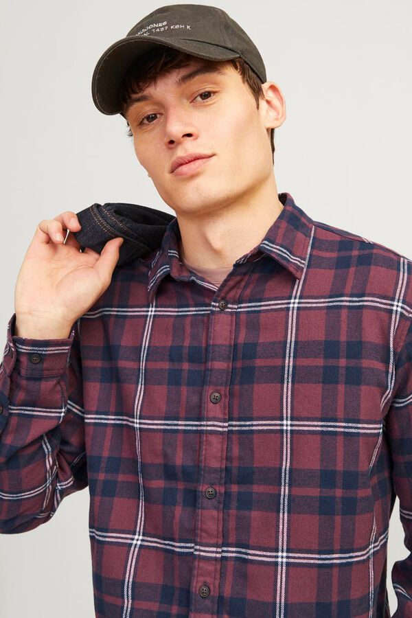 Jack & Jones Camisa slim fit rosa