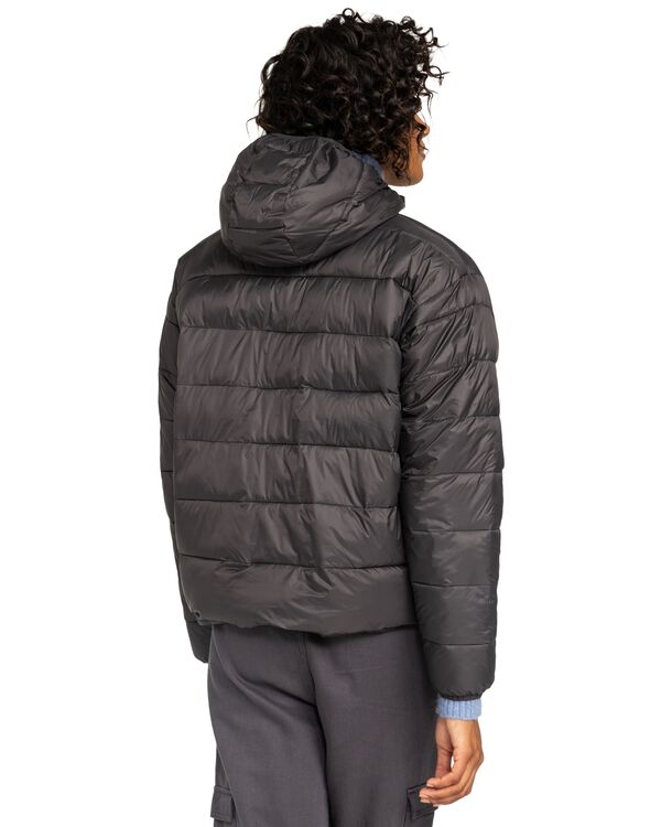 Roxy  Jaqueta acolchoada com capuz feminino cinzento