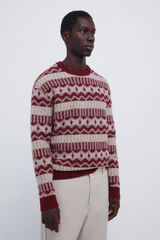 Springfield Jersey fantas&iacute;a rombos naranja