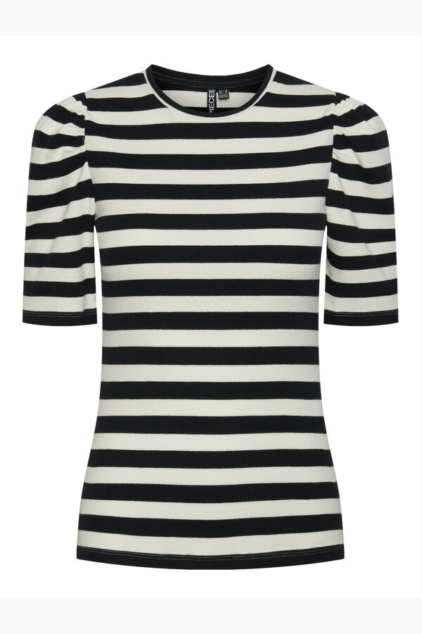 Pieces T-shirt de manga curta branco