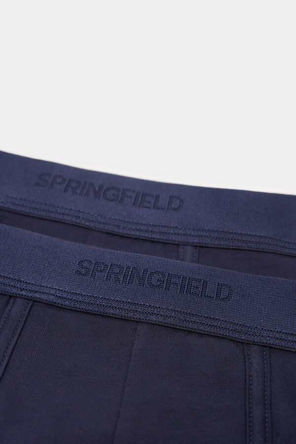 Springfield Pack 2 boxers básicos azul oscuro