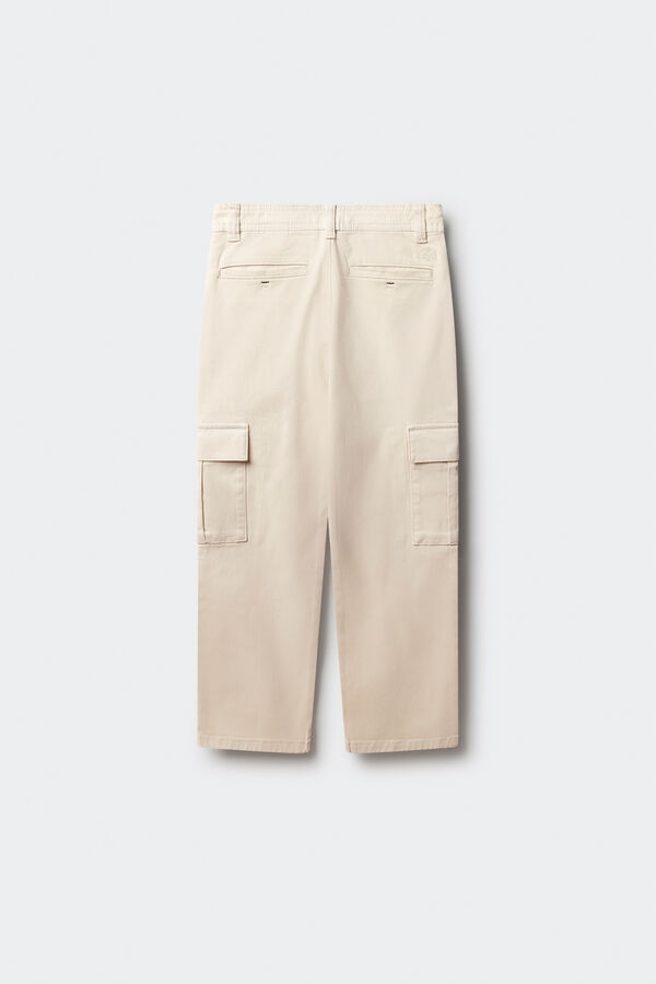 Springfield Kids Crian&ccedil;a de carga cal&ccedil;as chino branco