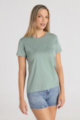 Lois T-shirt manga curta verde