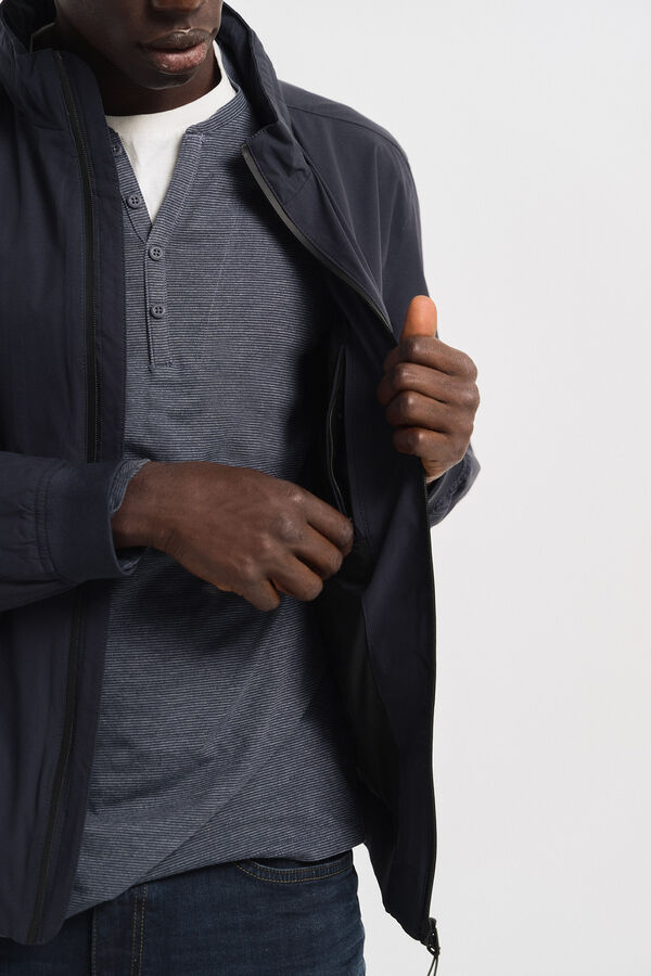 Springfield Casaco t&eacute;cnico azul