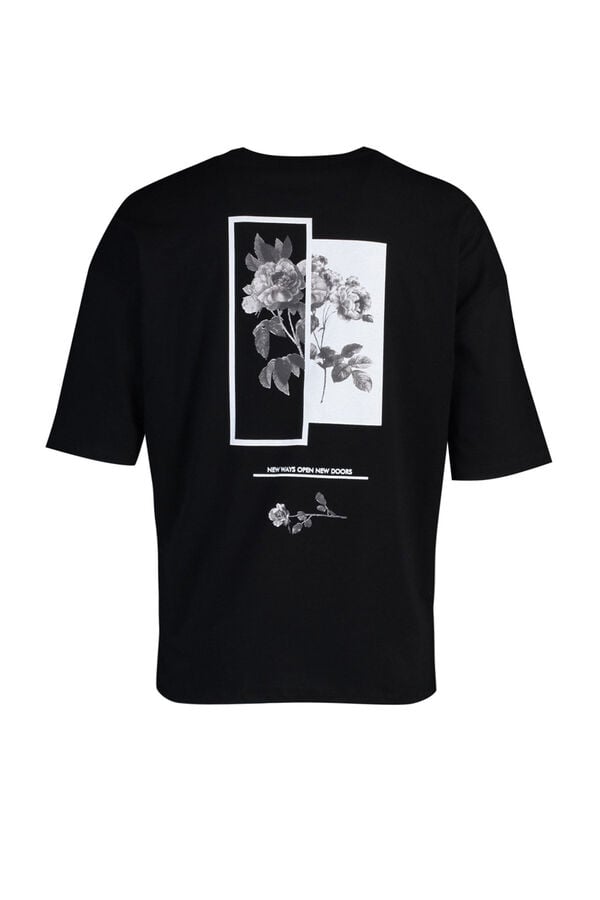 Trendyol T-shirt de manga curta preto