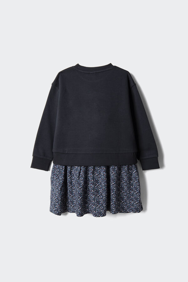 Springfield Kids Vestido combinado ni&ntilde;a azul