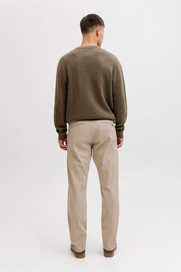 Jack & Jones Pantal&oacute;n chino relaxed tostado