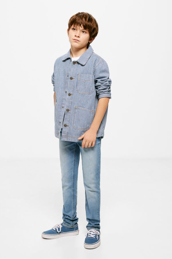Springfield Kids Pantalon denim medio ni&ntilde;o azul