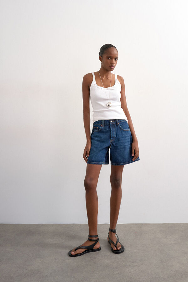 Topshop Cal&ccedil;&otilde;es de jeans azul