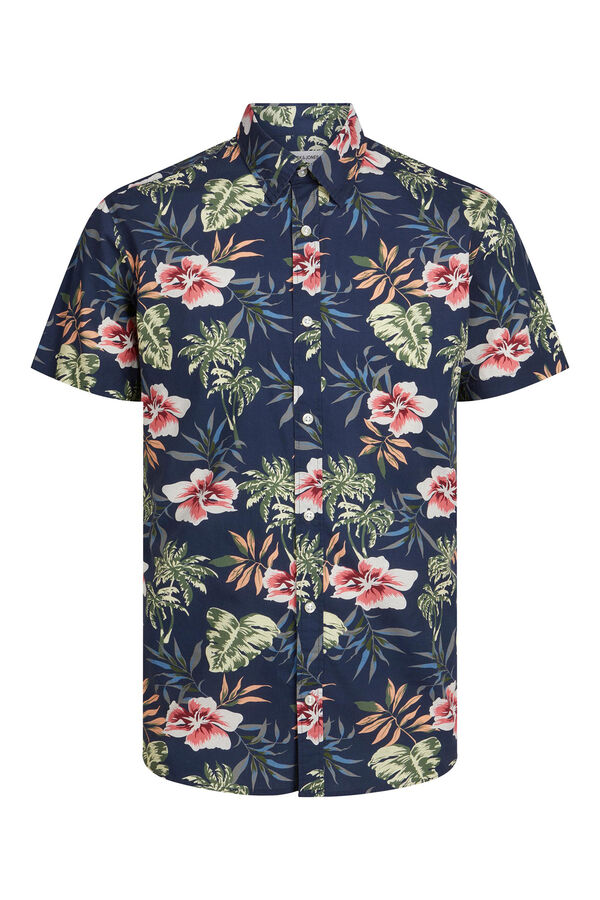 Jack & Jones PLUS Camisa slim fit azul