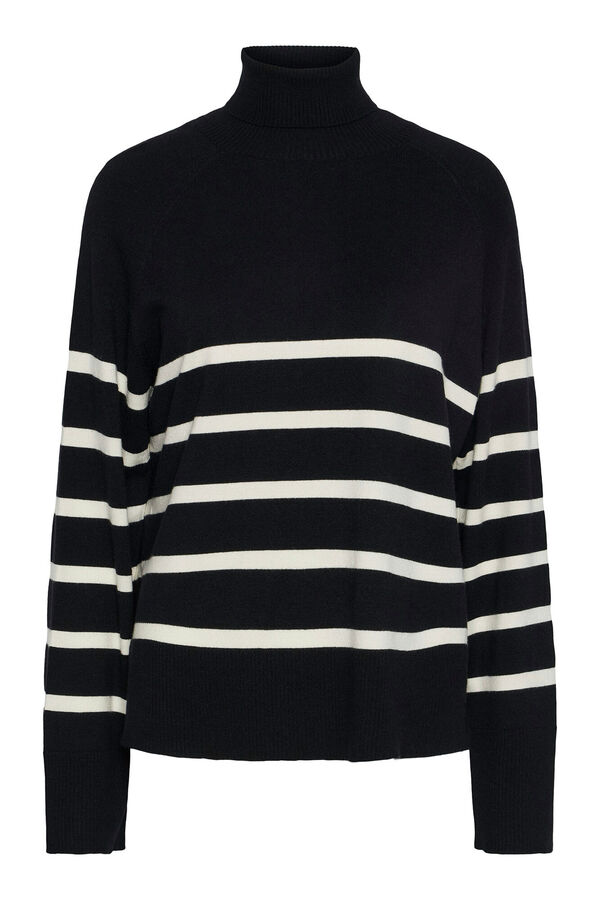 Pieces Jersey de punto negro