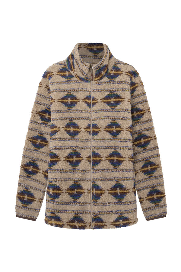 Springfield Sudadera borrego nativo nude