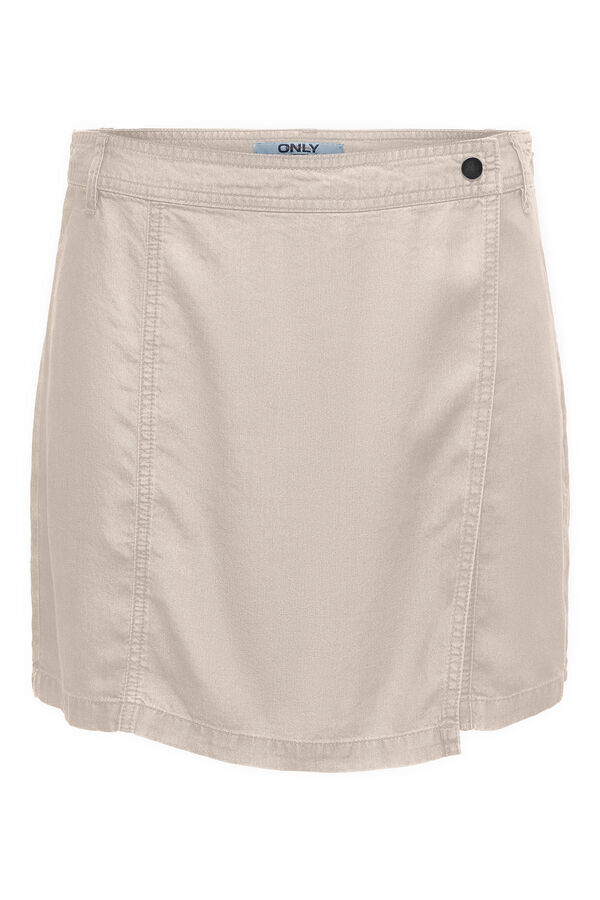 Only Saia-calça curta cinzento
