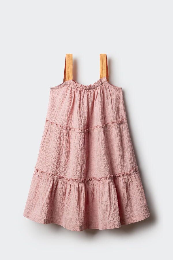 Springfield Kids Vestido tirantes niña fucsia
