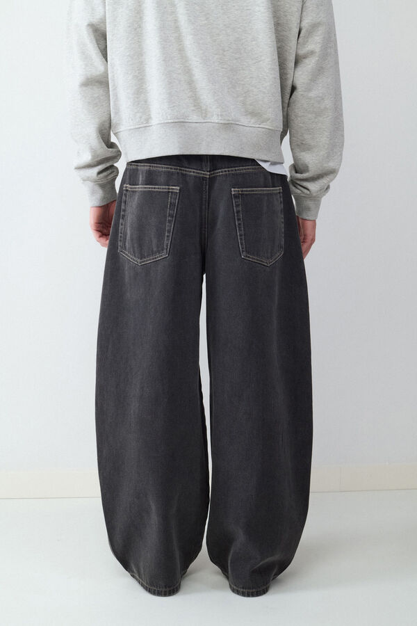 Balmohk Jeans balloon negro