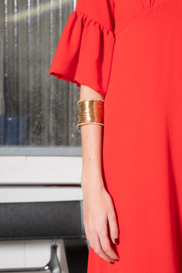 Cul Sac vestido siena  vermelho