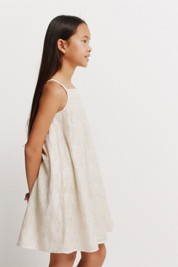 Springfield Kids Vestido de lurex ni&ntilde;a estampado