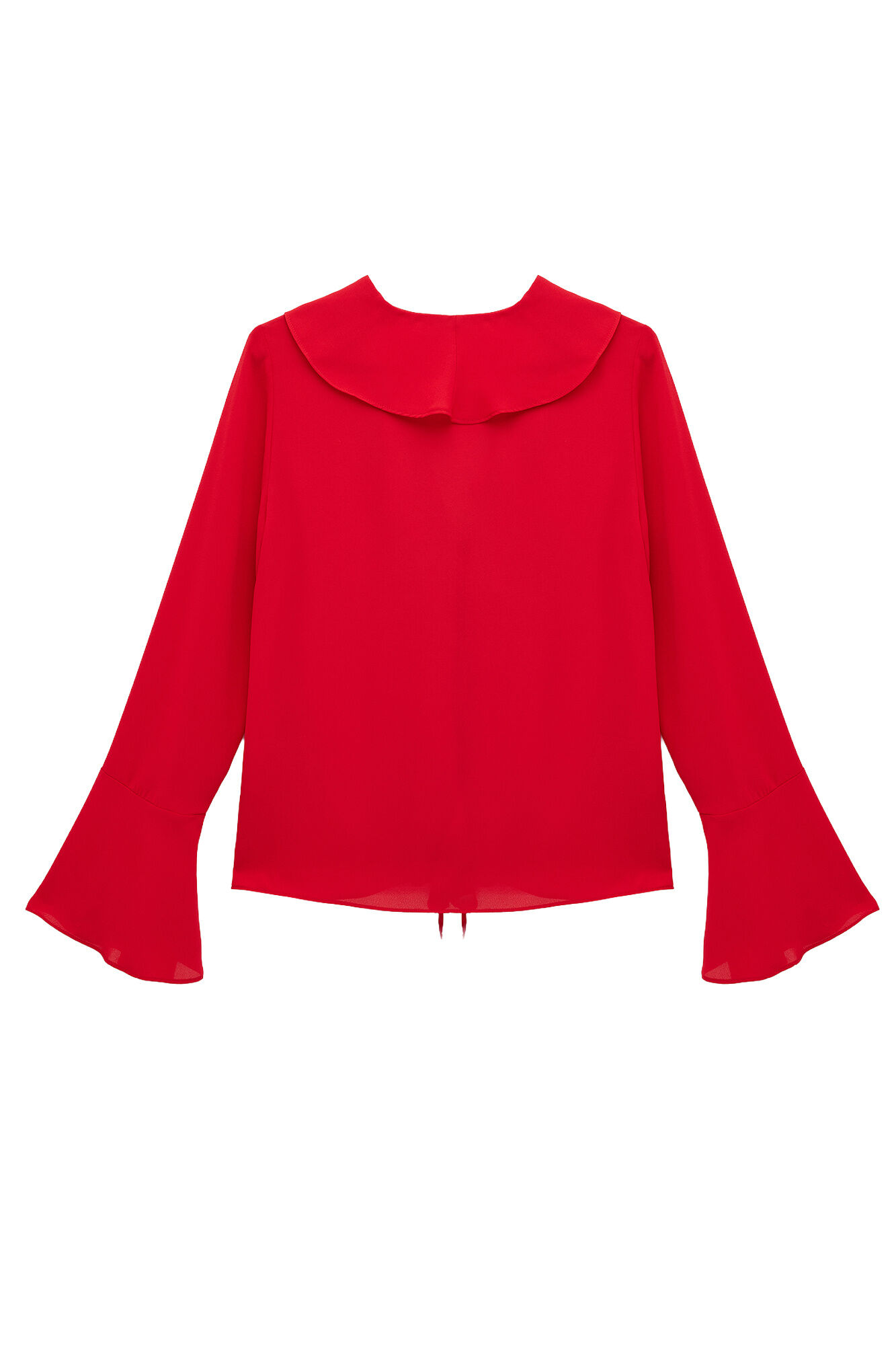 Koton Blusa de chiffon com folhos