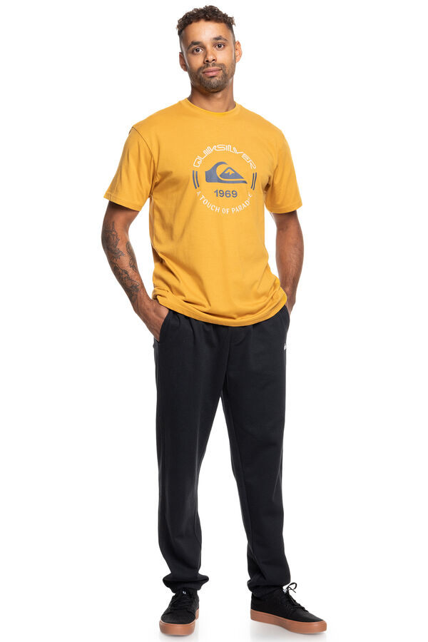 Quiksilver  Camiseta de manga curta para homens estampado