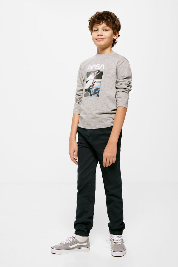 Springfield Kids Camiseta NASA ni&ntilde;o gris