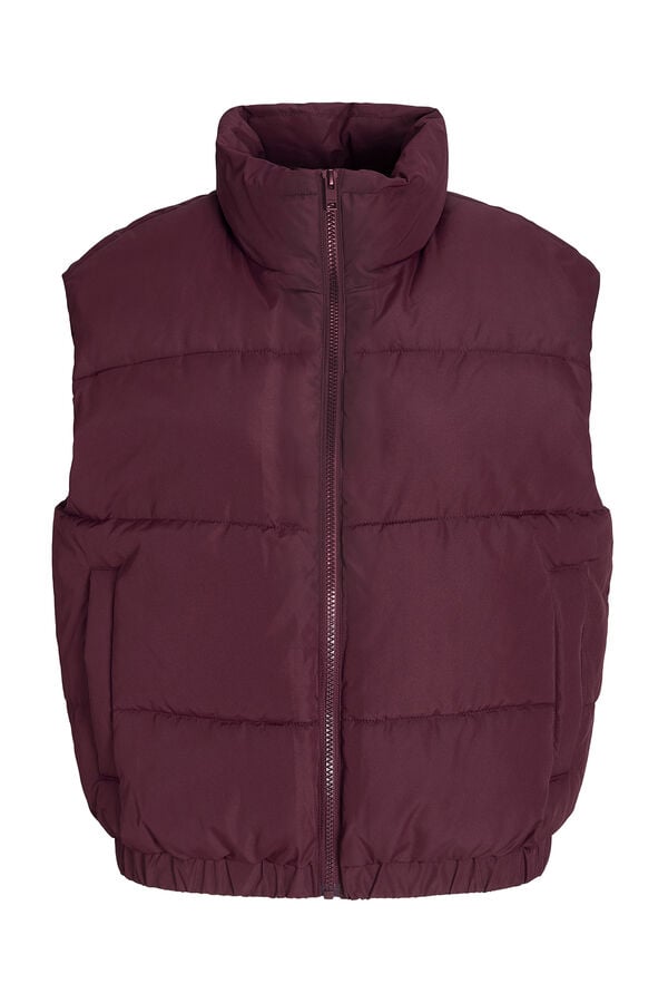 Jack & Jones Chaleco acolchado morado/lila