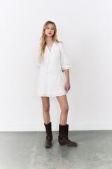 High Spirits Vestido "pérola" bege