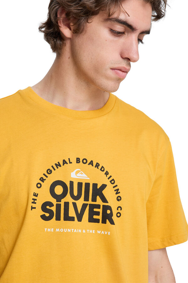 Quiksilver T-shirt manga curta estampado