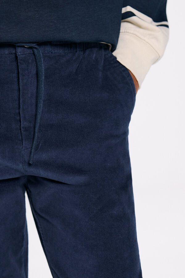 Springfield Kids Chino micropana ni&ntilde;o azul