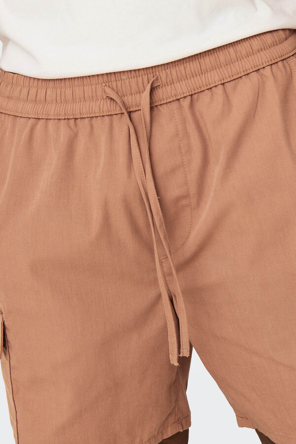 Only & Sons Short cargo naranja